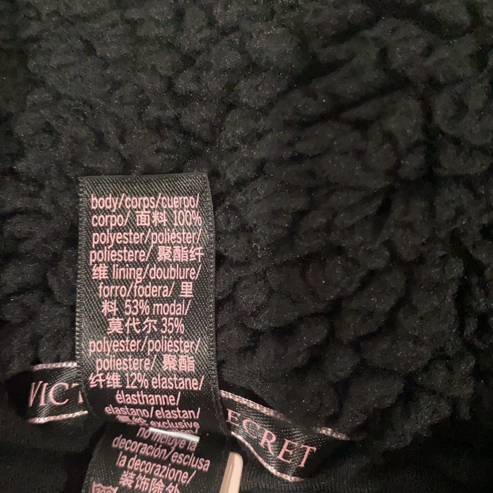 VICTORIA'S SECRET Plush Fleece Front-Zip Jacket - Picture 7 of 8